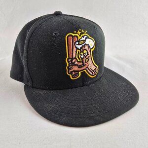 San Joes Giants Churros Hat Mens 7 3/8 Black MiLB 59FIFTY Fitted Black New Era
